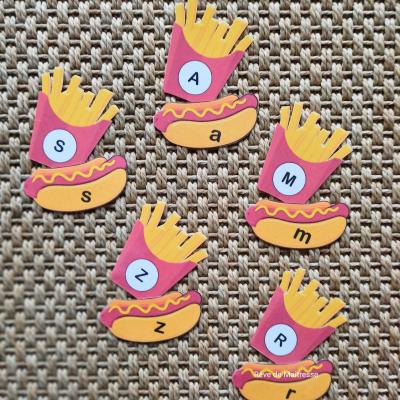 Les 26 frites et les Hot Dogs