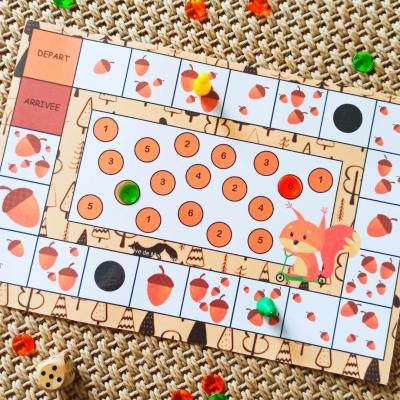 Le jeu de piste de l'écureuil