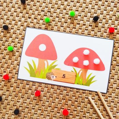 Les champignons à 5