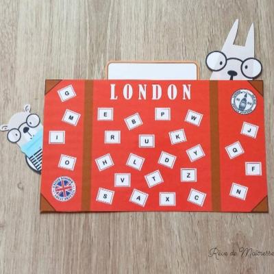 LA VALISE DES LETTRES - ANGLAIS -
