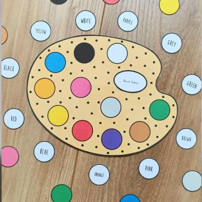 LA PALETTE DES COULEURS - ANGLAIS -